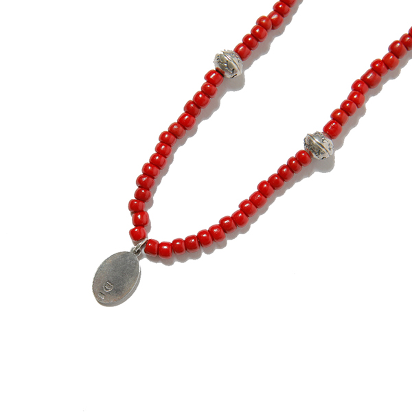 RG / MARIA NECKLACE - BEADS WORKS by KAZOO (RED)