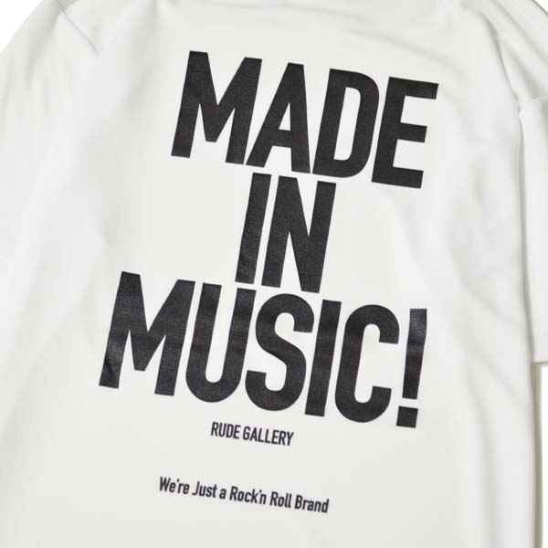 RG / MADE IN MUSIC DRY TEE (WH)