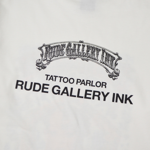 RG / RUDE GALLERY INK TEE (WH) - ウインドウを閉じる