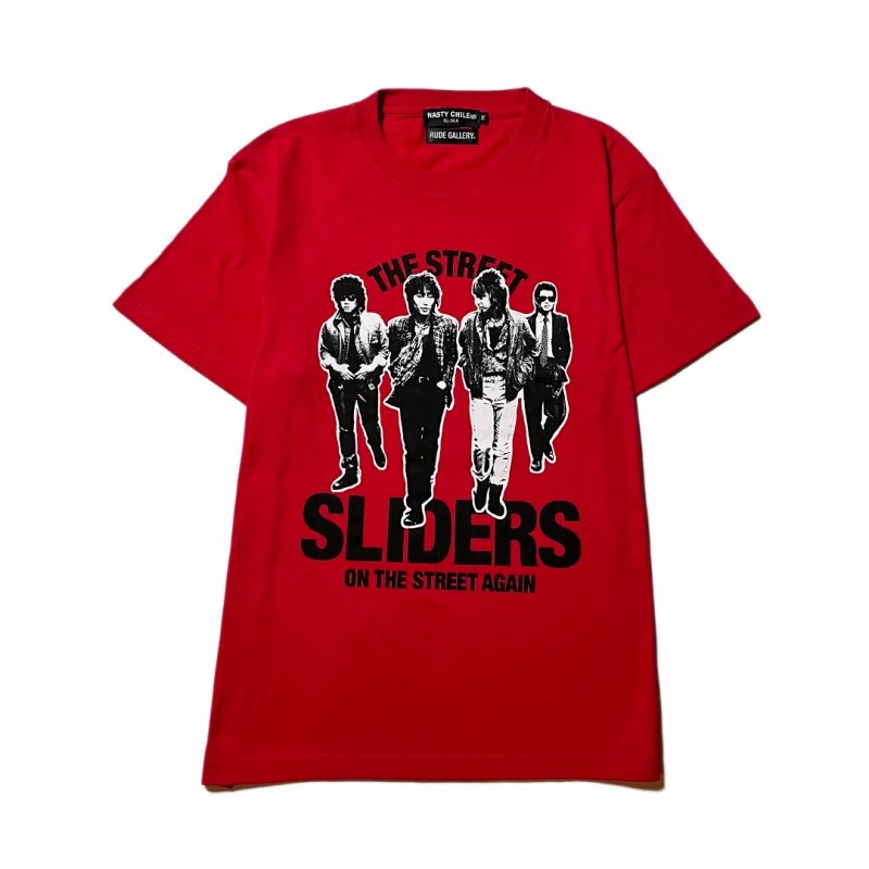 RG / THE STREET SLIDERS 爆オン TEE (RED)