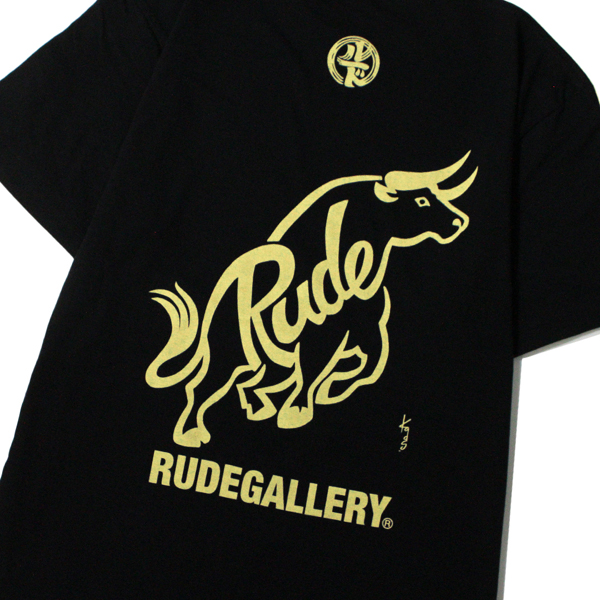 RG / 東京ルードTEE -丑- (BK)