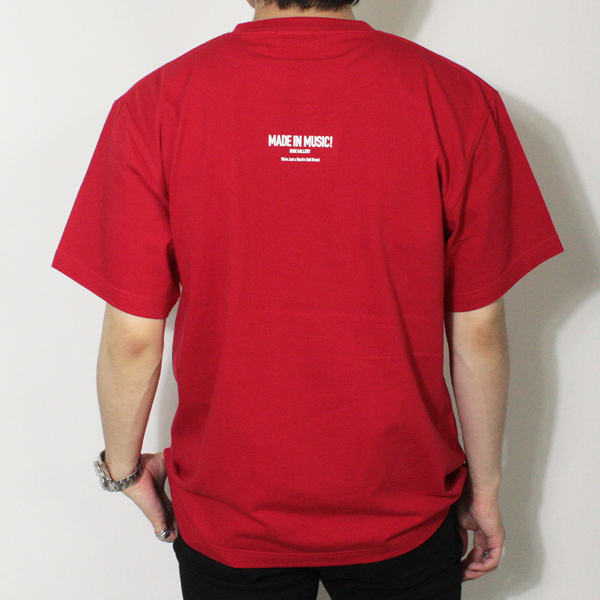 RG / MADE IN MUSIC TEE (RED)