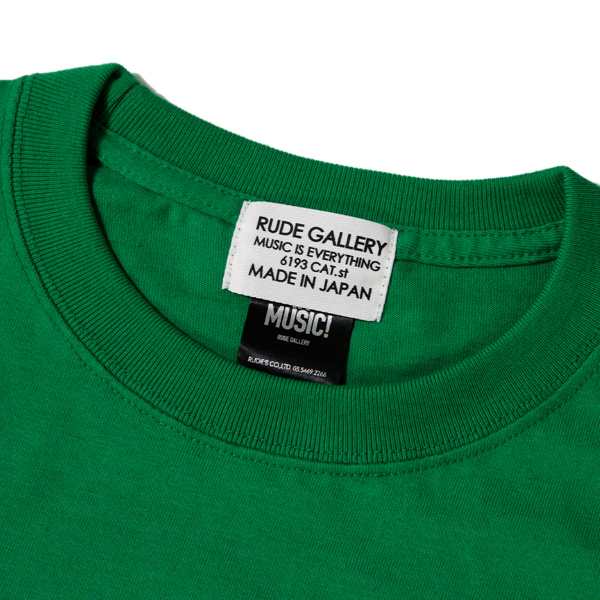 RG / MADE IN MUSIC TEE (GREEN)