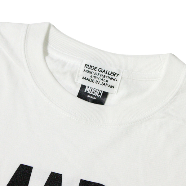 RG / MADE IN MUSIC TEE (WH) - ウインドウを閉じる