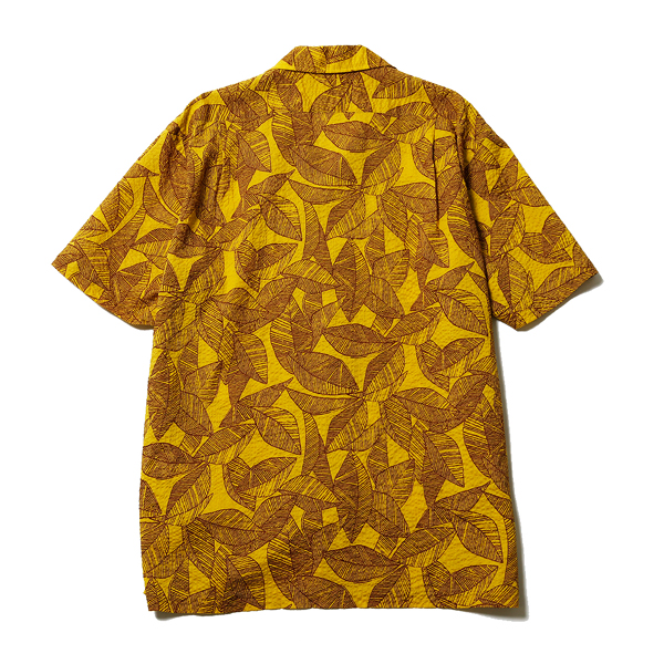 RG / LEAF SHIRT(YELLOW)