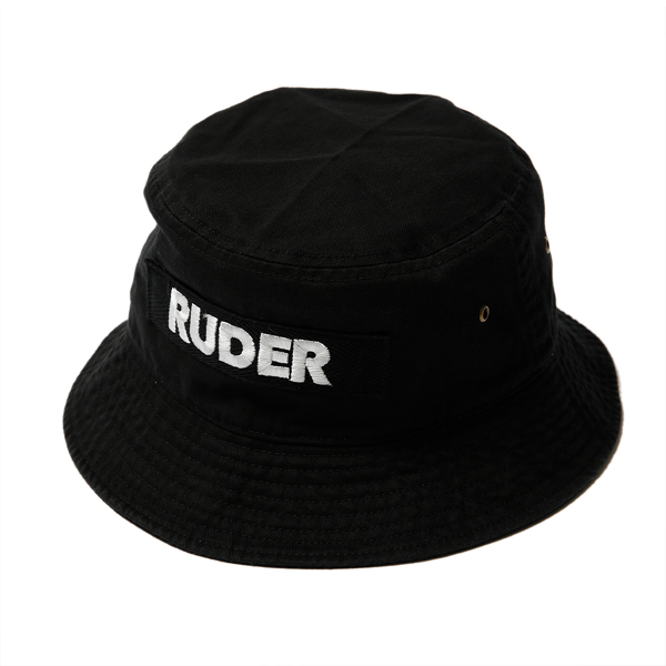 RG / RUDER BUCKET HAT (BK/BK)