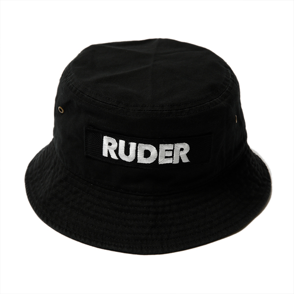 RG / RUDER BUCKET HAT (BK/BK)