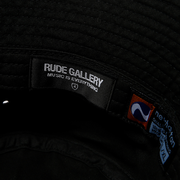 RG / RUDER BUCKET HAT (BK/BK)