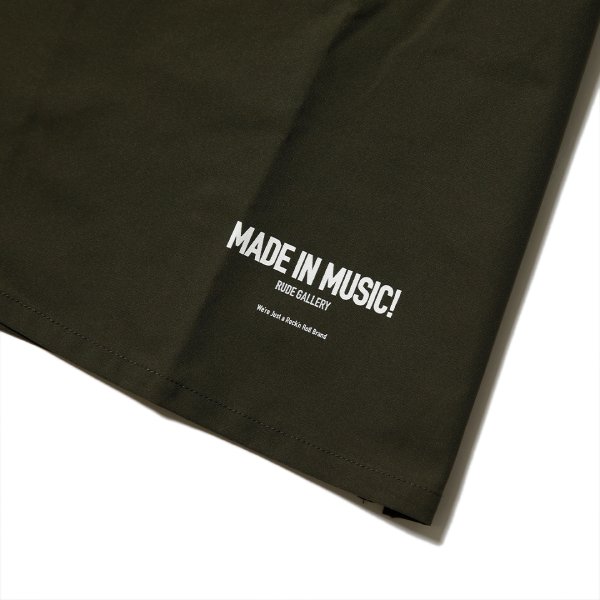 RG / MADE IN MUSIC SS SHIRT(OLIVE)
