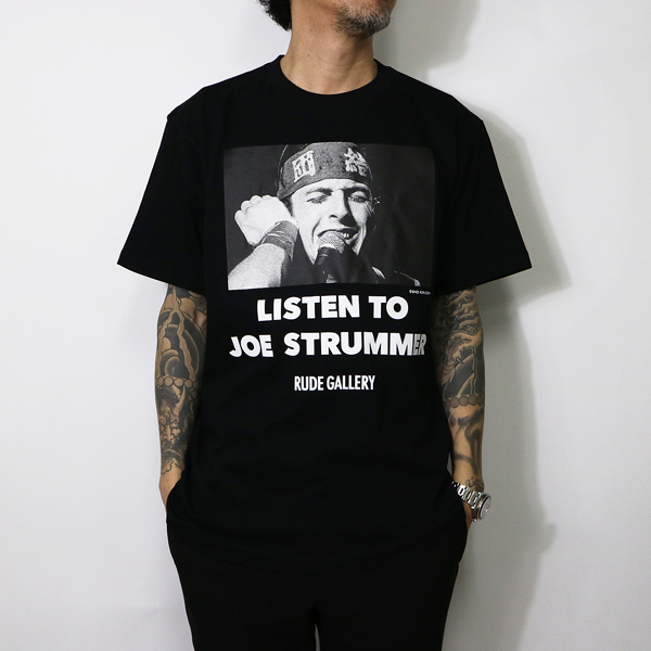 RG / JOE STRUMMER 団結 TEE (BK)