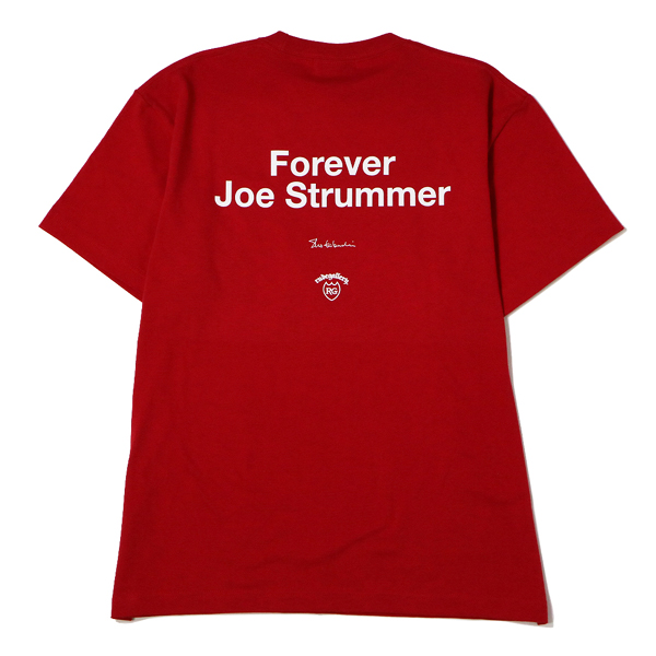 RG / JOE STRUMMER 団結 TEE (RED)