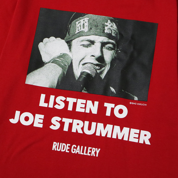 RG / JOE STRUMMER 団結 TEE (RED)