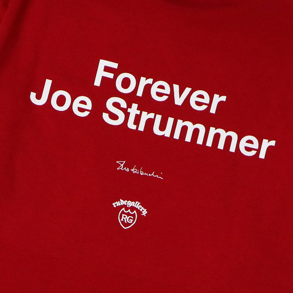 RG / JOE STRUMMER 団結 TEE (RED)