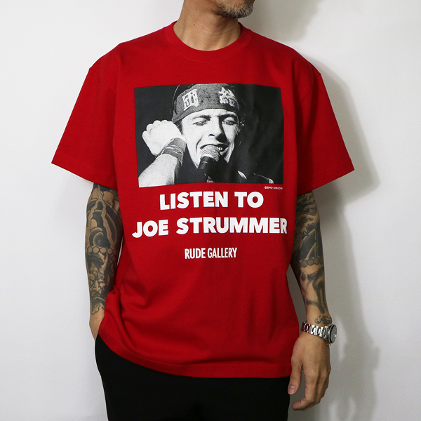 RG / JOE STRUMMER 団結 TEE (RED)