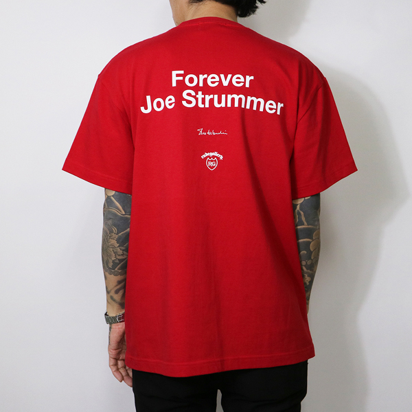 RG / JOE STRUMMER 団結 TEE (RED)