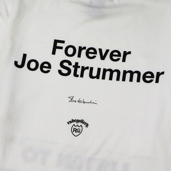 RG / JOE STRUMMER 団結 TEE (WH)