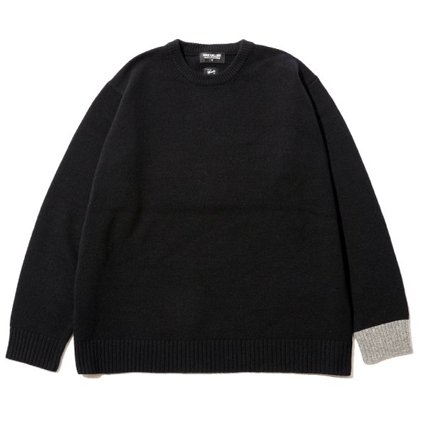 RG / WOOL CREW NECK KINT (BK)