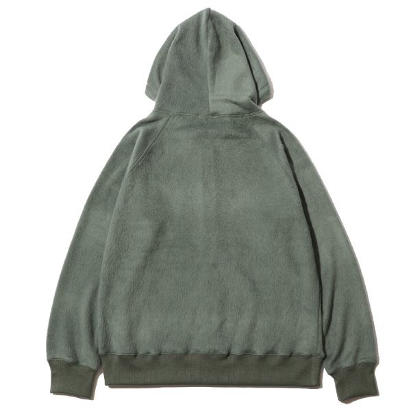 RG /BASIC KNIT ZIP HOODIE (GREEN)