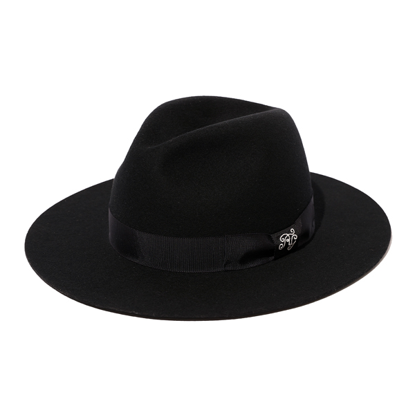 RG / BASIC FELT HAT (BK)