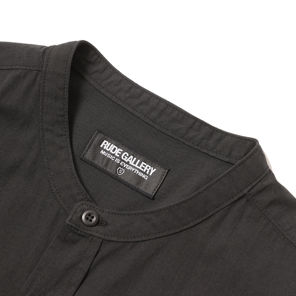 RG /SWITCH BANDCOLLAR SHIRT (BK)