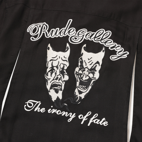 RG / TWO FACE BOWLING SHIRT(BK)