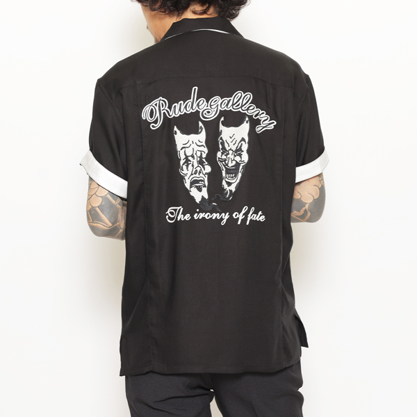 RG / TWO FACE BOWLING SHIRT(BK)