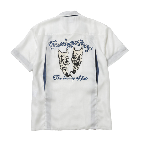 RG / TWO FACE BOWLING SHIRT(WH)