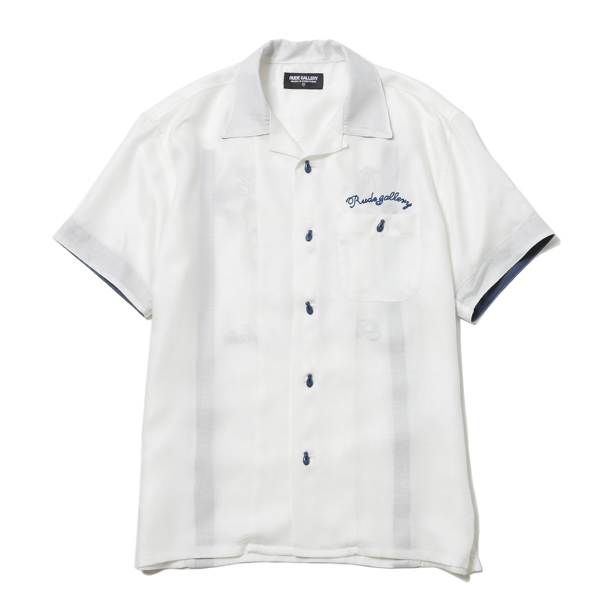 RG / TWO FACE BOWLING SHIRT(WH)