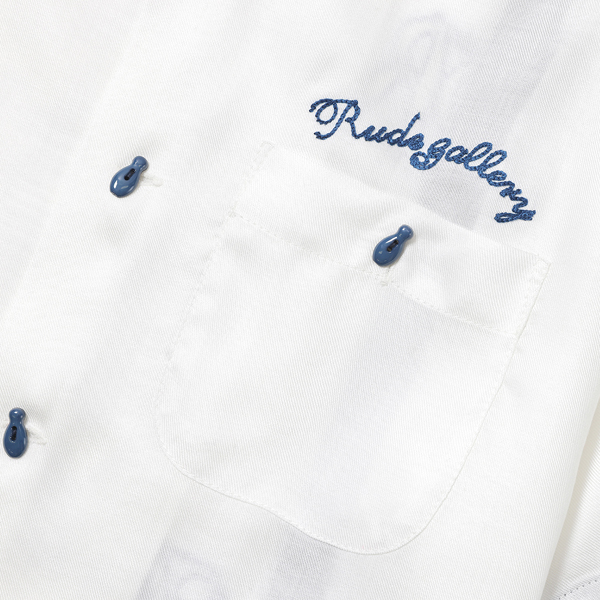 RG / TWO FACE BOWLING SHIRT(WH)