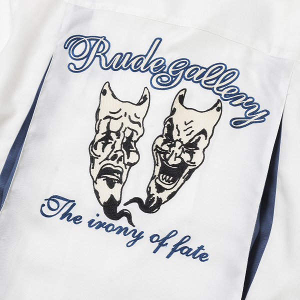 RG / TWO FACE BOWLING SHIRT(WH)