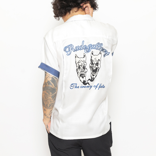 RG / TWO FACE BOWLING SHIRT(WH)