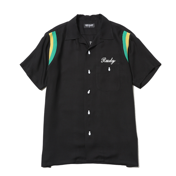 RG / ROMANCE OR DIE BOWLING SHIRT(BK)