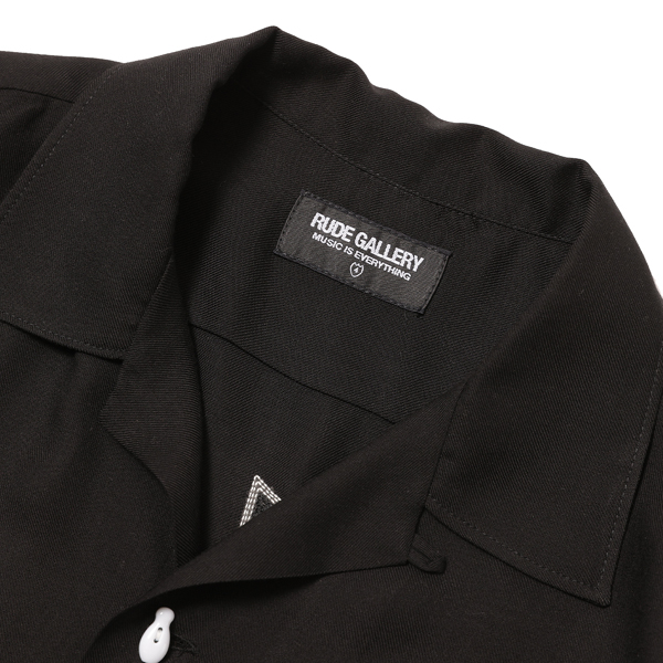 RG / ROMANCE OR DIE BOWLING SHIRT(BK)