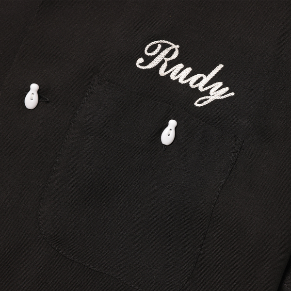 RG / ROMANCE OR DIE BOWLING SHIRT(BK)