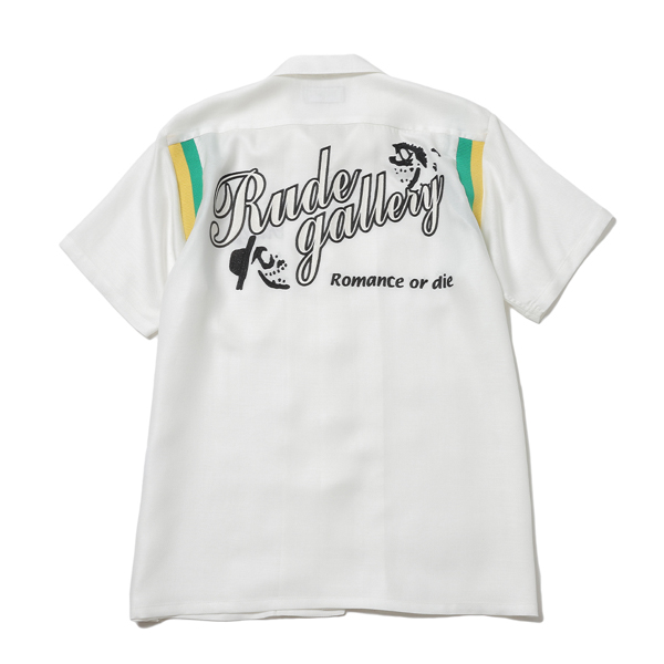 RG / ROMANCE OR DIE BOWLING SHIRT(WH)