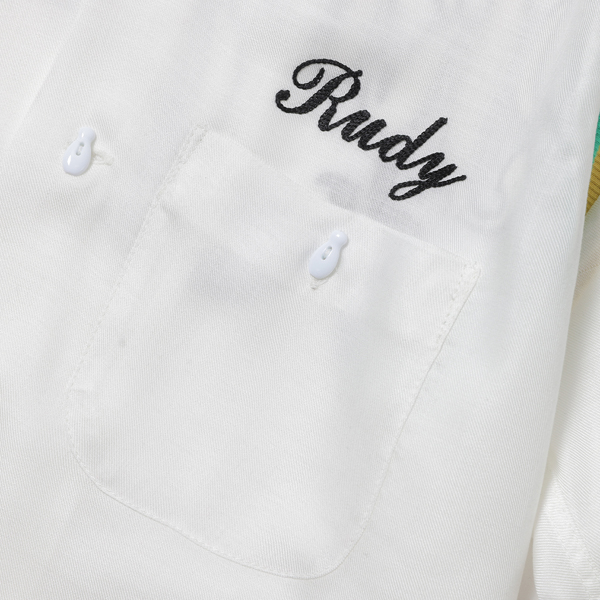RG / ROMANCE OR DIE BOWLING SHIRT(WH)