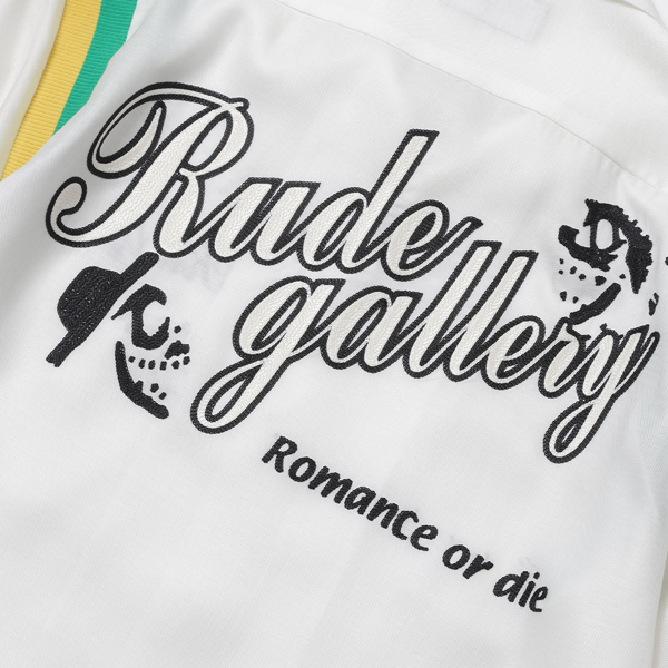 RG / ROMANCE OR DIE BOWLING SHIRT(WH)