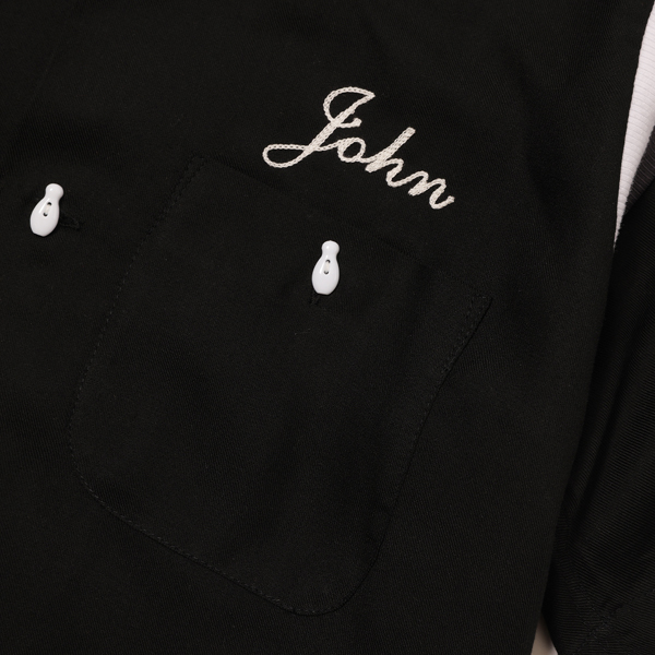 RG / MELODY MAKERS BOWLING SHIRT (BK)