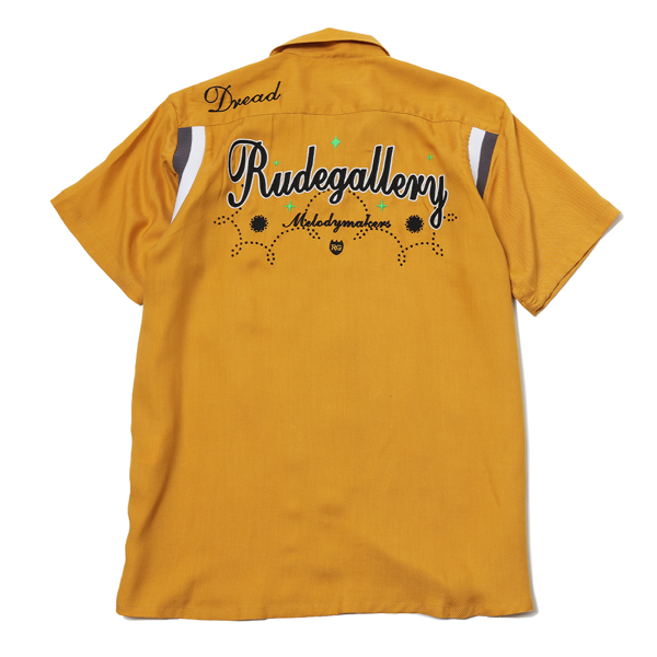 RG / MELODY MAKERS BOWLING SHIRT (MUSTARD)