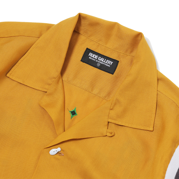 RG / MELODY MAKERS BOWLING SHIRT (MUSTARD)