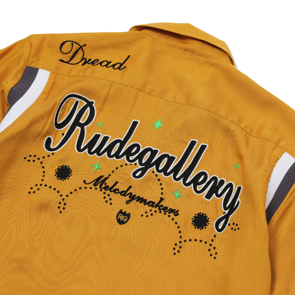 RG / MELODY MAKERS BOWLING SHIRT (MUSTARD)