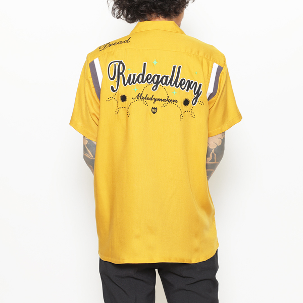 RG / MELODY MAKERS BOWLING SHIRT (MUSTARD)