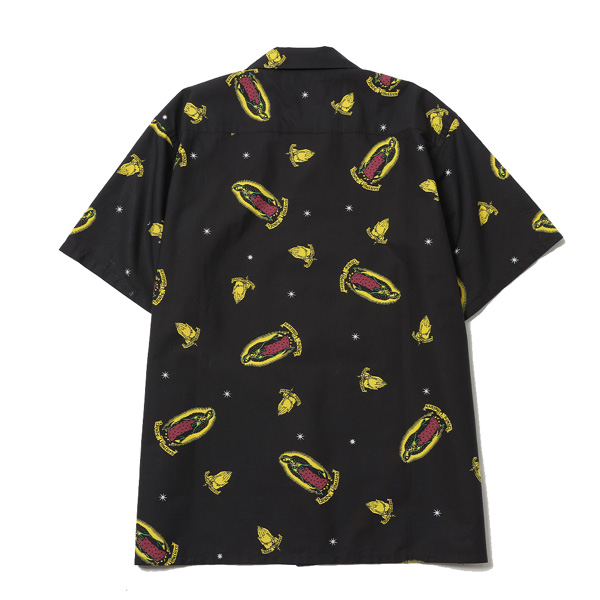 RG / MARIA ALOHA SHIRT(BLACK)