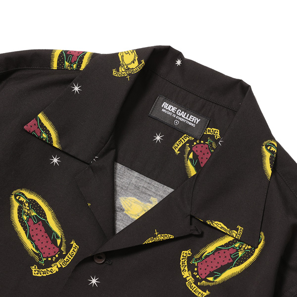 RG / MARIA ALOHA SHIRT(BLACK)