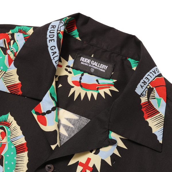 RG /MEX MARIA ALOHA SHIRT(BK)