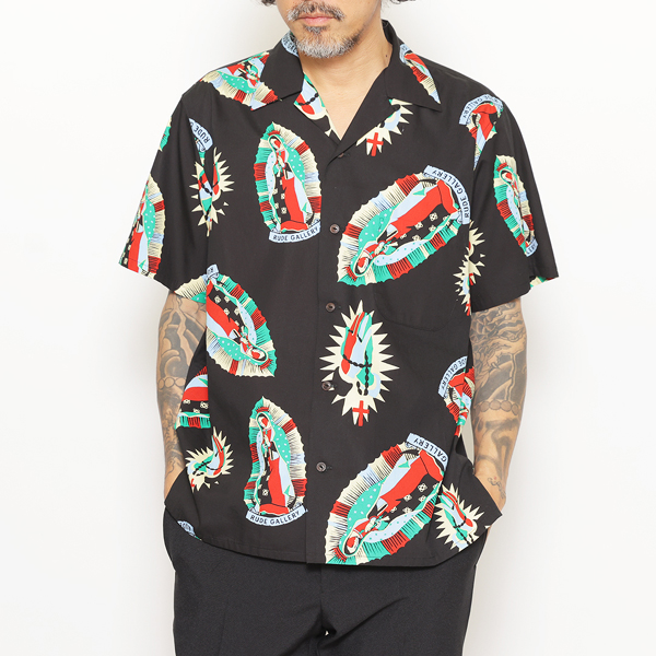 RG /MEX MARIA ALOHA SHIRT(BK)
