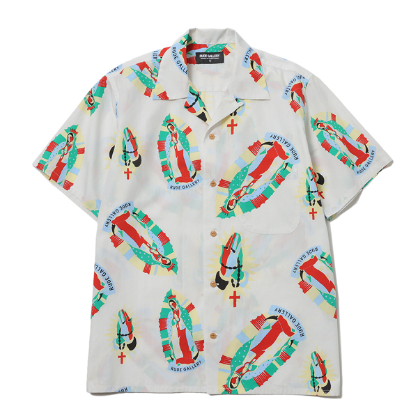 RG /MEX MARIA ALOHA SHIRT(WH)