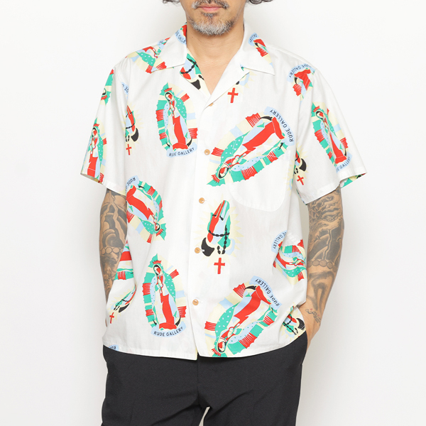 RG /MEX MARIA ALOHA SHIRT(WH)