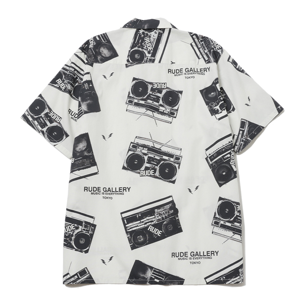 RG /RADIO ALOHA SHIRT(WH)