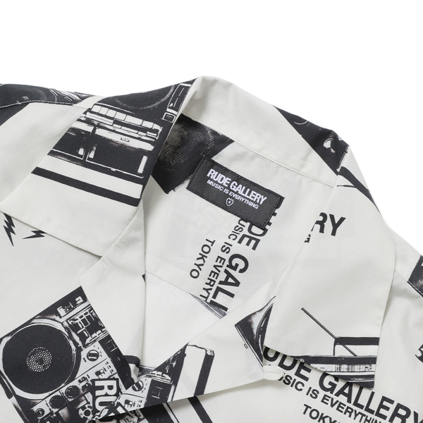RG /RADIO ALOHA SHIRT(WH)
